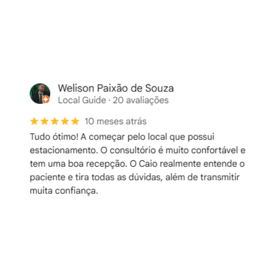 Paciente satisfeito 2