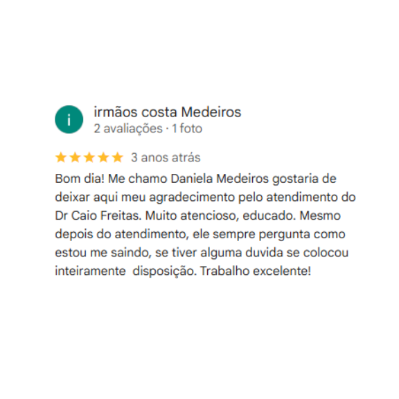 Paciente satisfeito 7